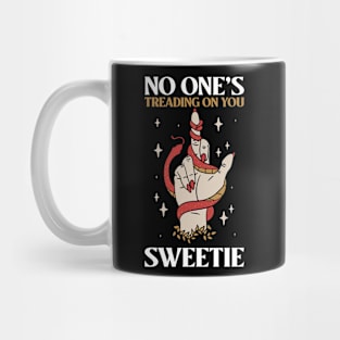 No Ones Treading On You Funny Snake Gift Mug